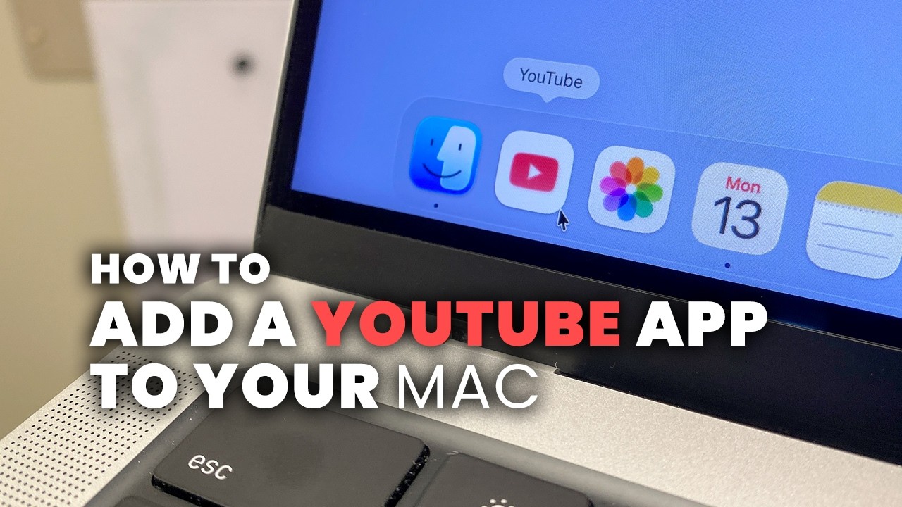 Как добавить приложение YouTube на Mac