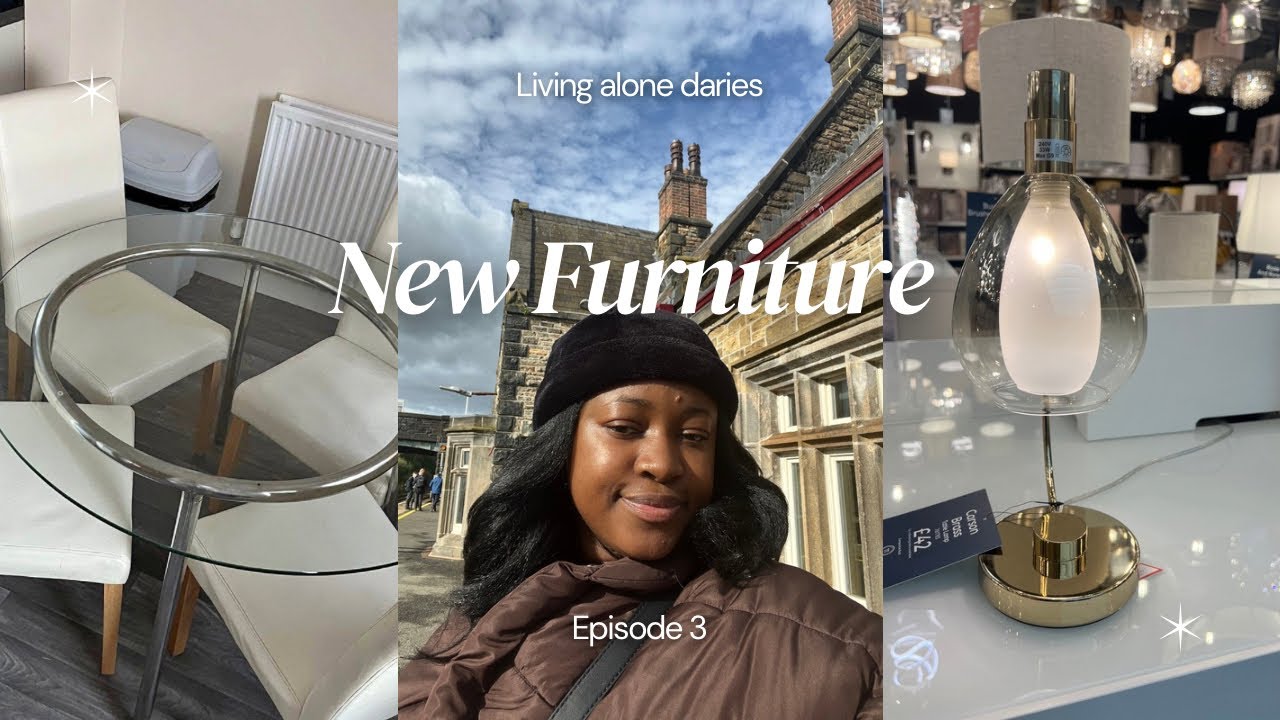 LIVING ALONE DAIRIES!! I’VE FINALLY GOT SOME  FURNITURE  PART 3 . NAMIBIAN 🇳🇦/UK 🇬🇧 YOUTUBER 