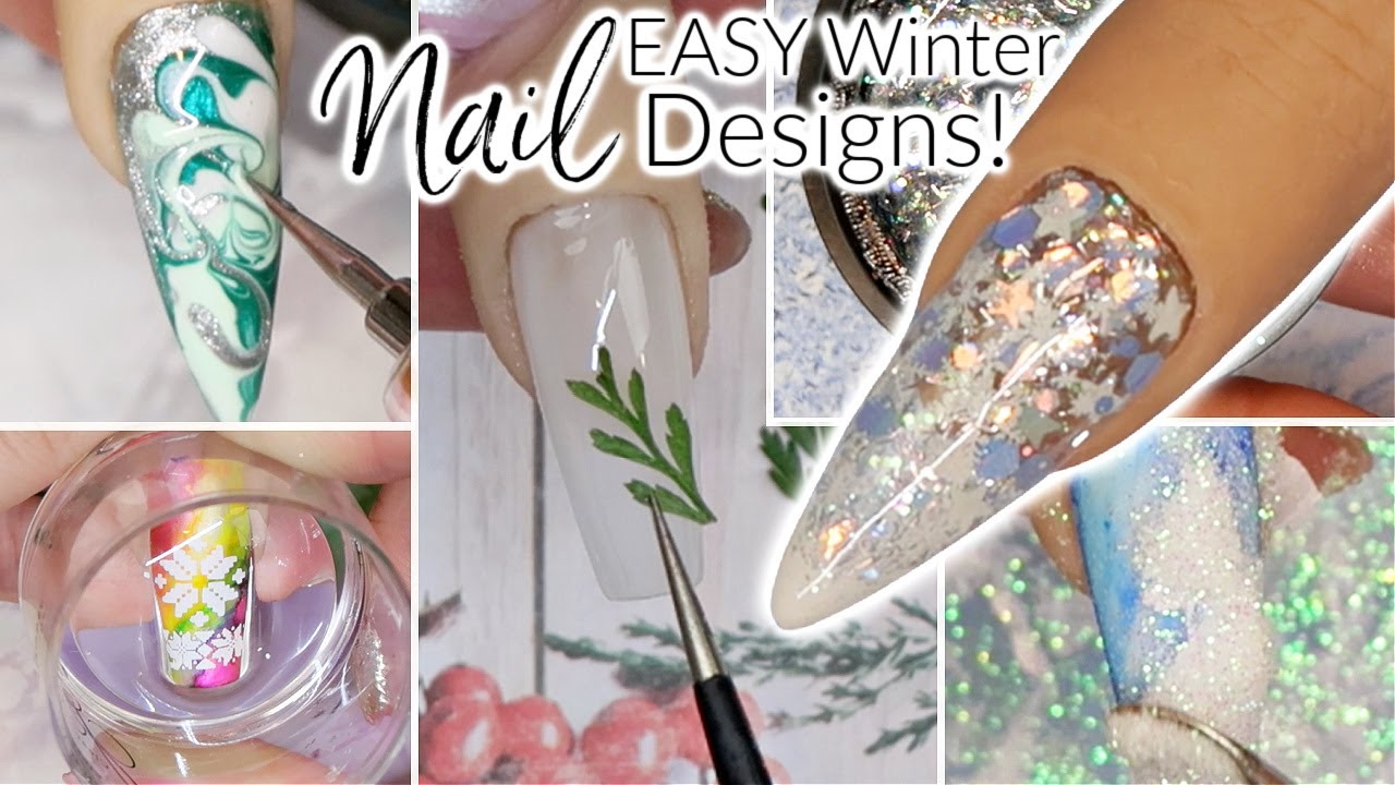 ❄️ NEW - WINTER NAIL COMPILATION! | 15 EASY NAIL ART  IDEAS | STAMPING | (2020)