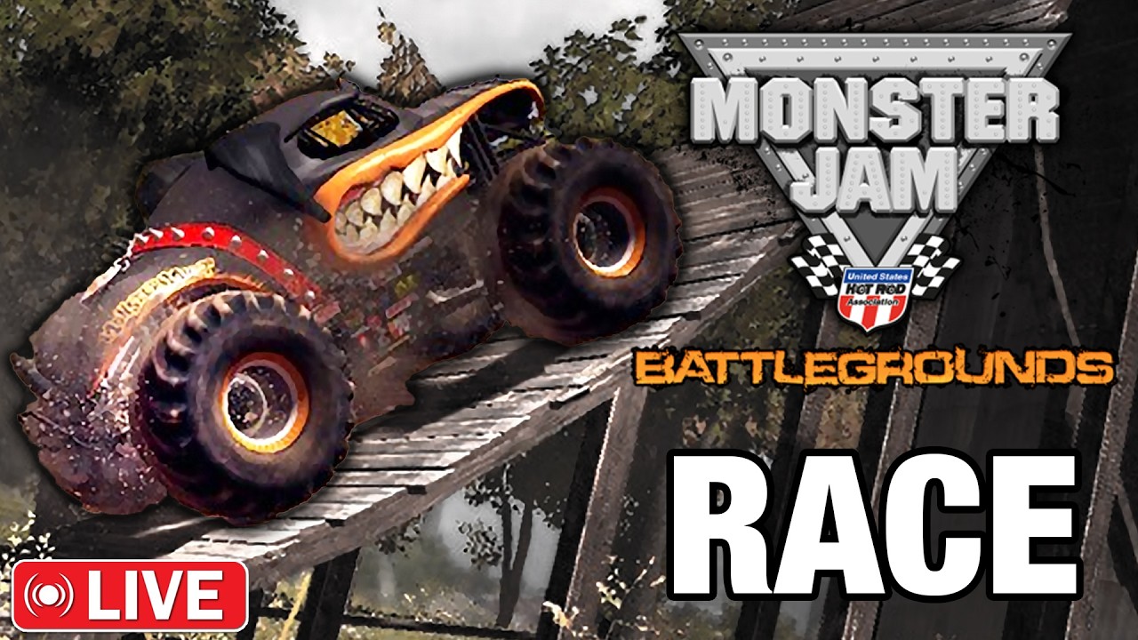 Monster Jam Battlegrounds RACE
