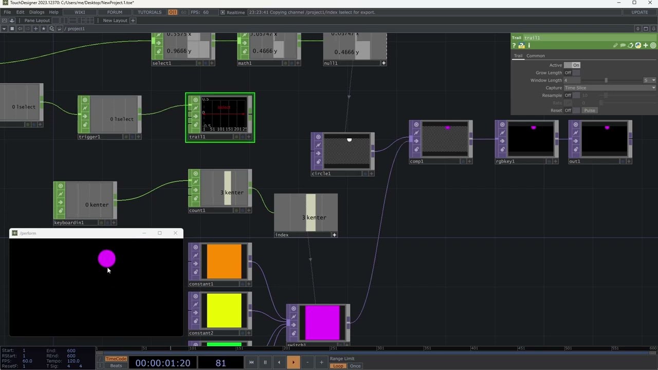 Практическое введение в креативное программирование с использованием TouchDesigner
