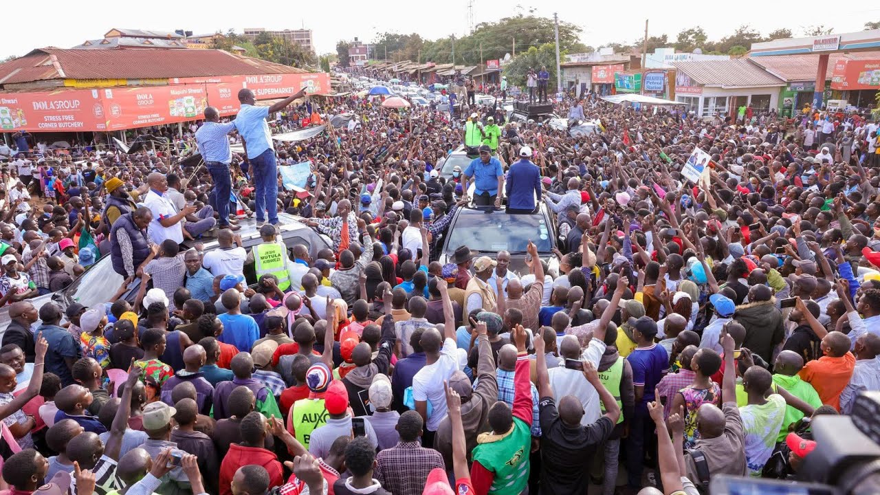 RUTO NEVER EXPECTED THIS 🔥 RIGATHI GACHAGUA AND HIS TROOPS ATTACKING RUTO' AT KINAGOP , NYANDARUA!!!