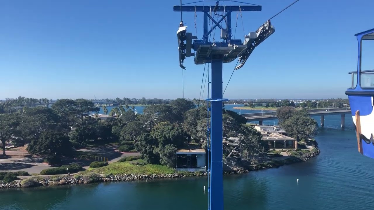 SeaWorld San Diego Bayside Skyride 1967 Von Roll 12/7/25