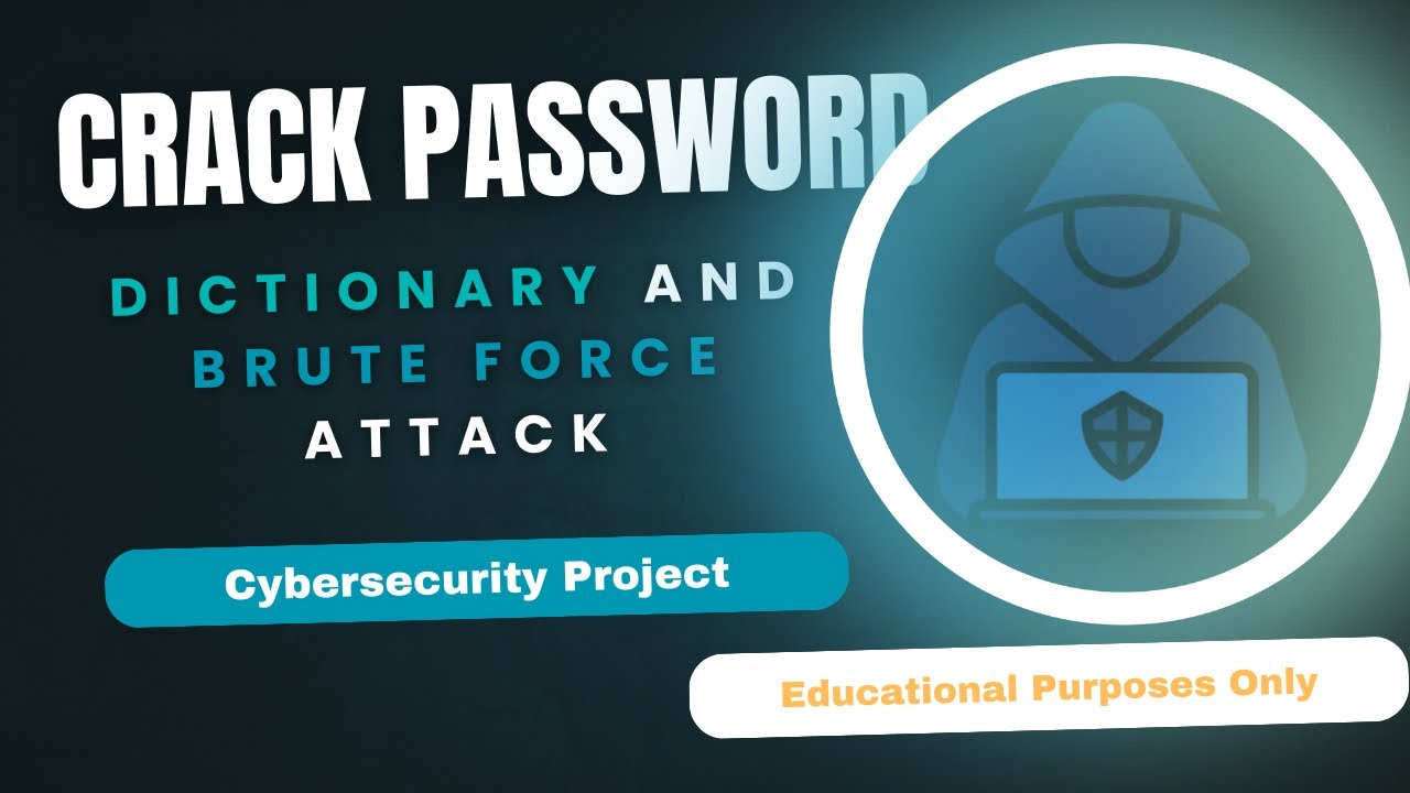 🔥How Hackers Crack Passwords | Brute Force Attack Simulation | Cybersecurity Project 2025