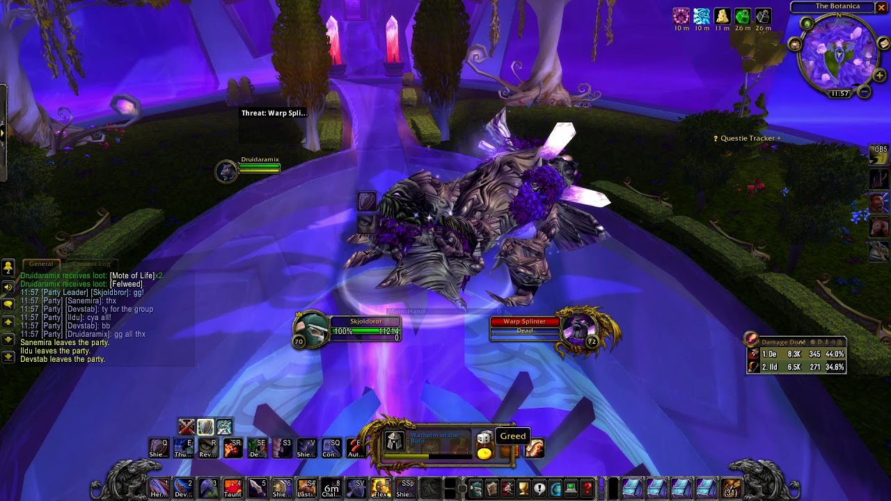 TBC - Prot Warrior dungeon tanking | Big Threat, Chill Vibes
