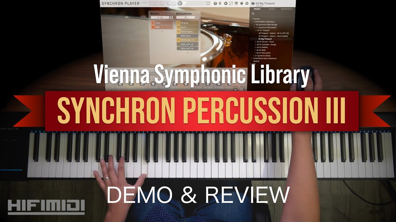 VSL | Synchron Percussion III | Demo & Review