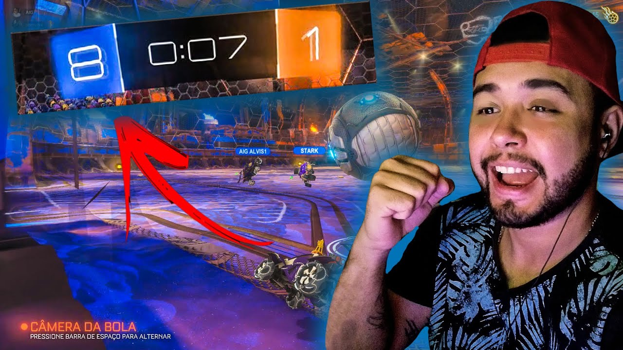 NBMYCKE JOGANDO COMPETITIVO NO ROCKET LEAGUE! 8x1