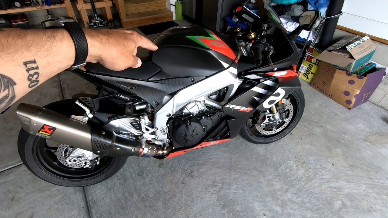 Проблемы, опыт и цена первого сервисного обслуживания Aprilia RSV4 Factory