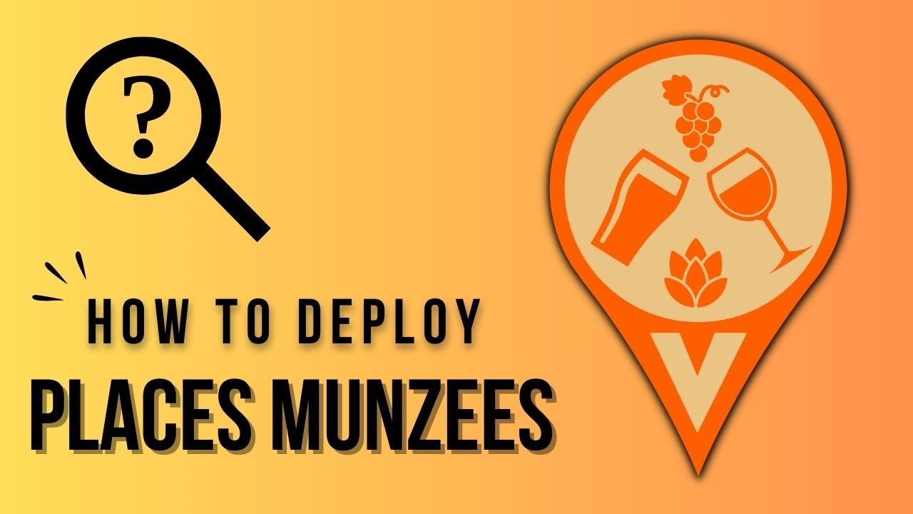 How to Deploy Munzee Places using the NEW web map