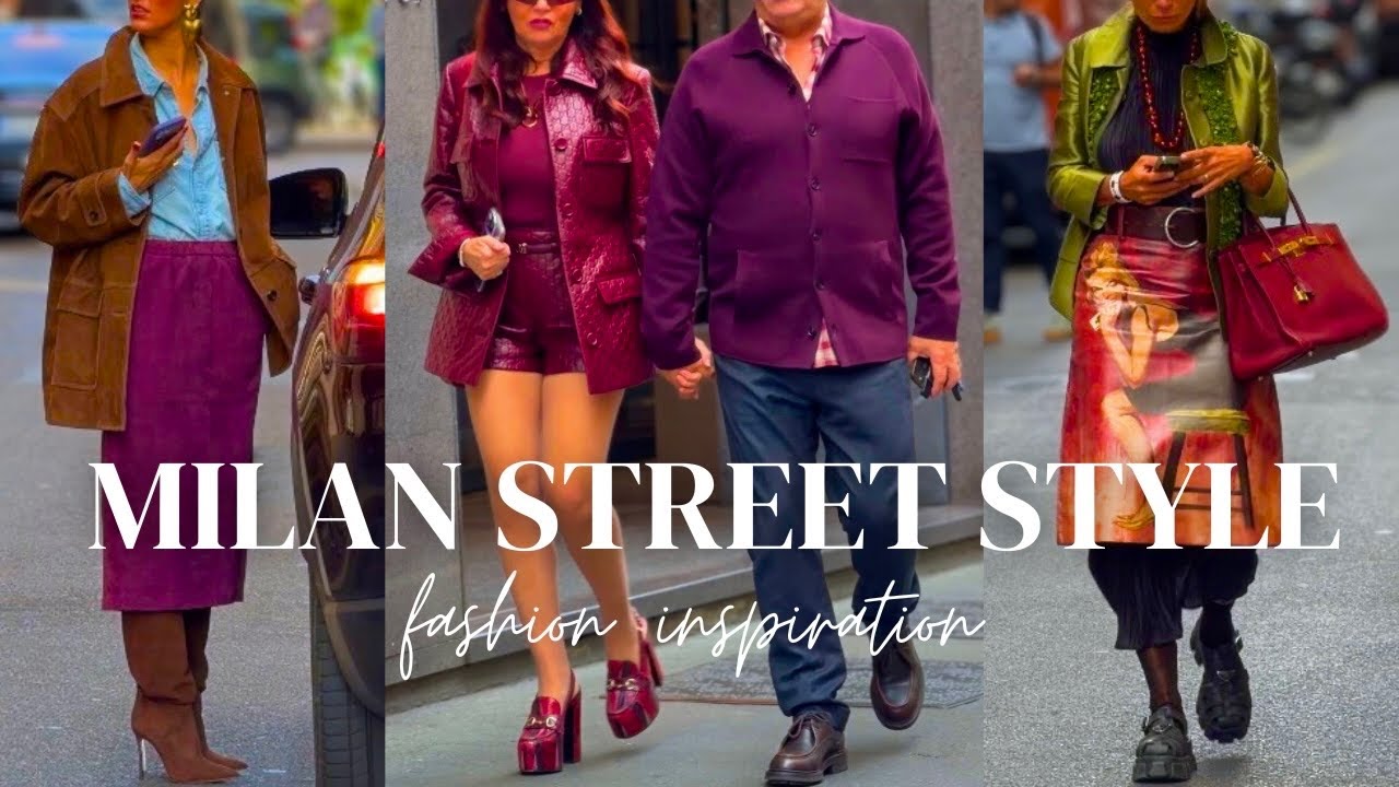 Milan Autumn Street Style 🌥️ Refined Italian Fashion, Modern Trends & Timeless Inspiration