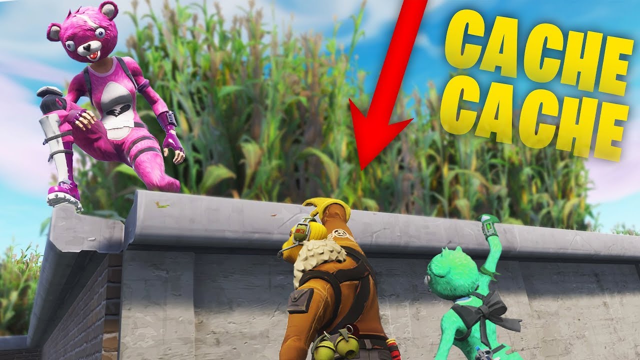 CACHETTE IMPOSSIBLE !! CACHE CACHE FORTNITE !!