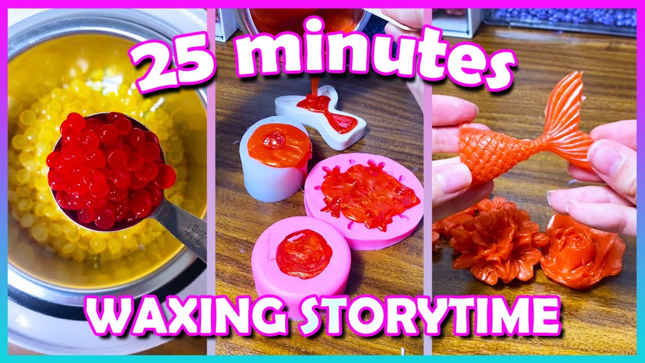 25 Minutes Satisfying Waxing Storytime ✨😲
