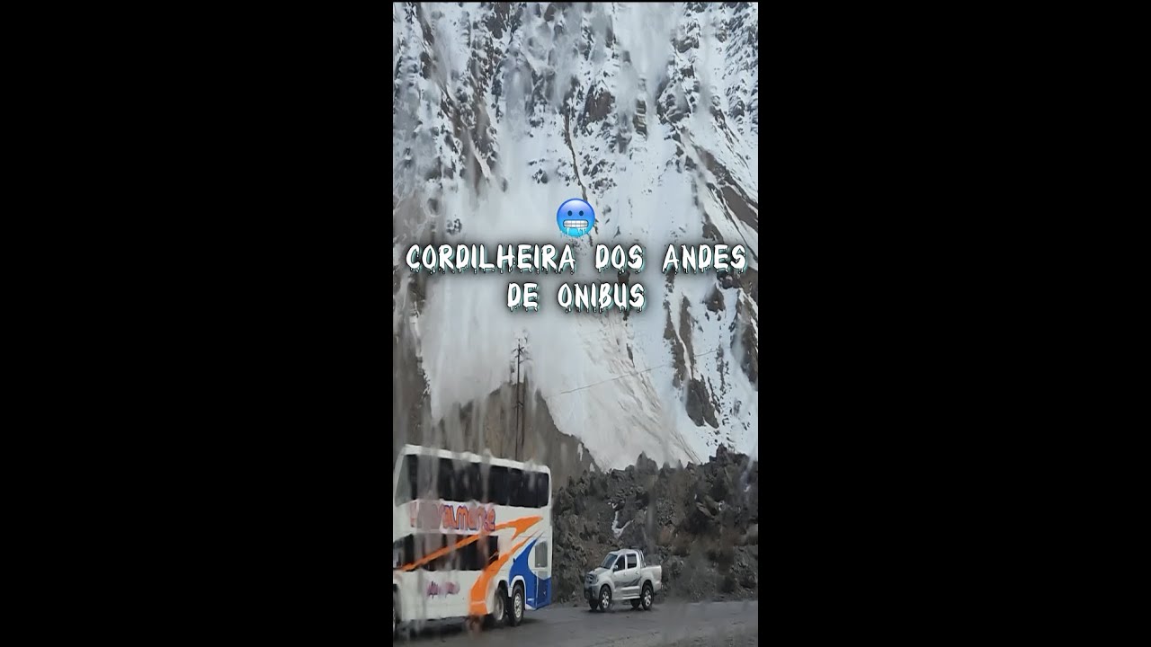 Cordilheira dos Andes de Onibus