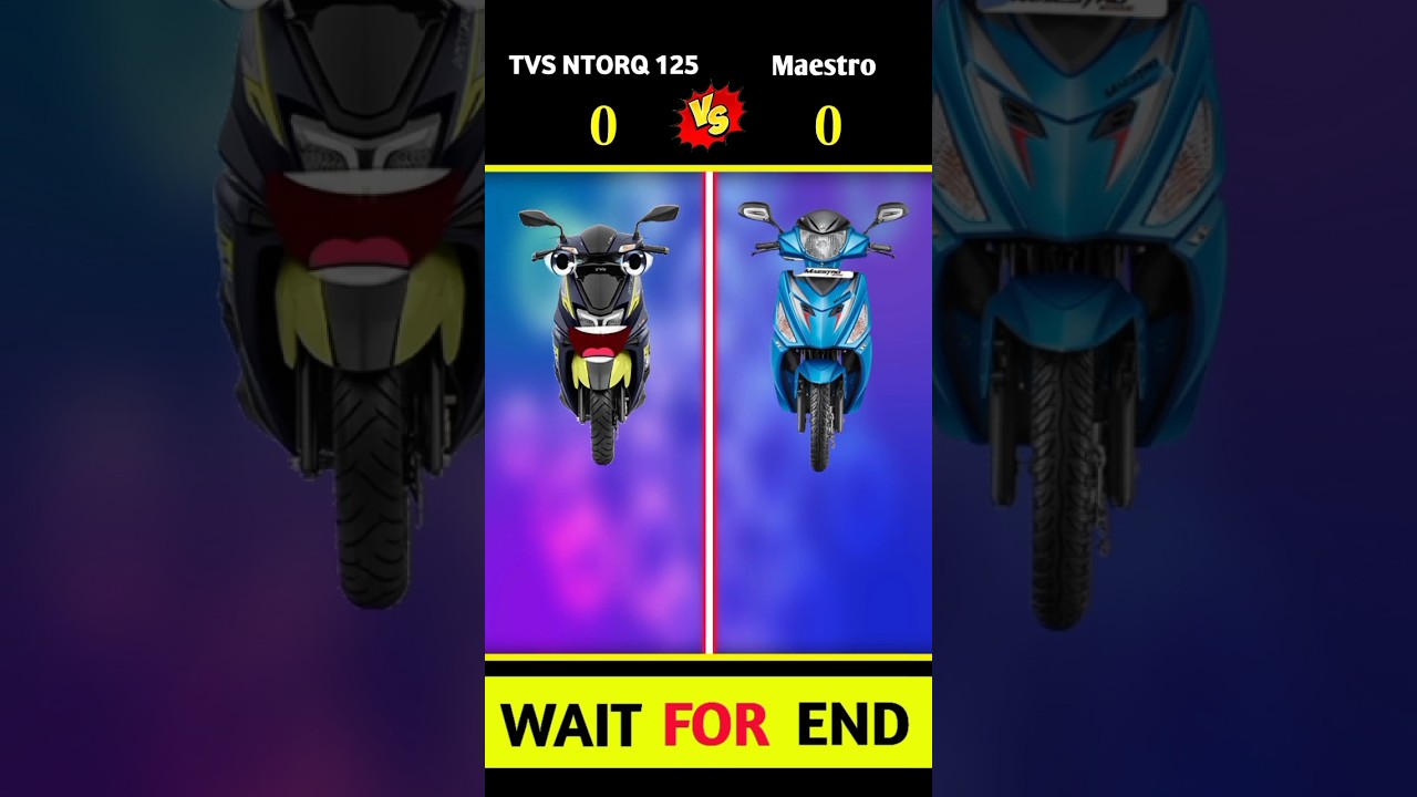 TVS Ntorq 125 Vs Maestro कौन जीतेगा ? 🤯🔥 | Full Comparison | #shorts