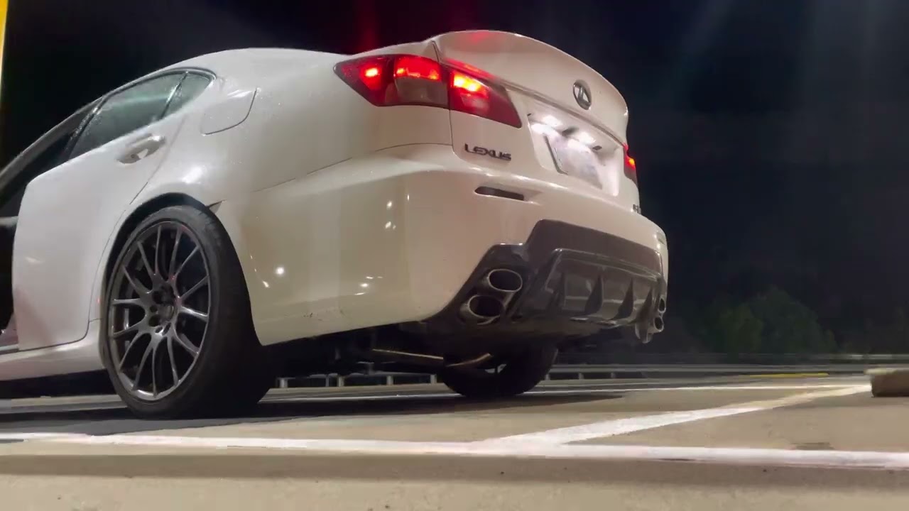 Lexus ISF XForce Muffler delete