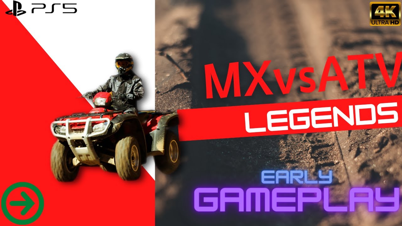 MX vs ATV Legends (4K) - ATV Gameplay | PS5