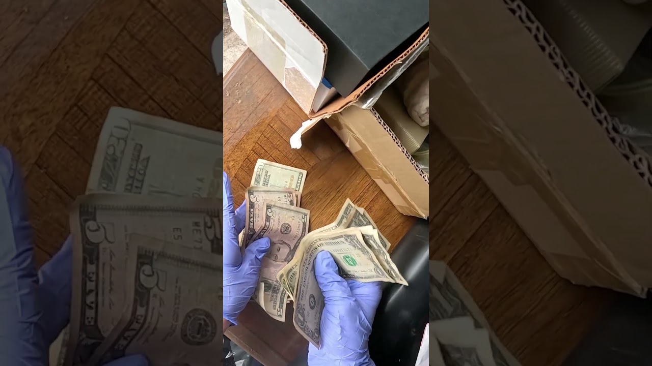 FOUND CASH IN ABANDONED STORAGE UNIT!  #antiqueappraisal #collectibleitems #expertpricing
