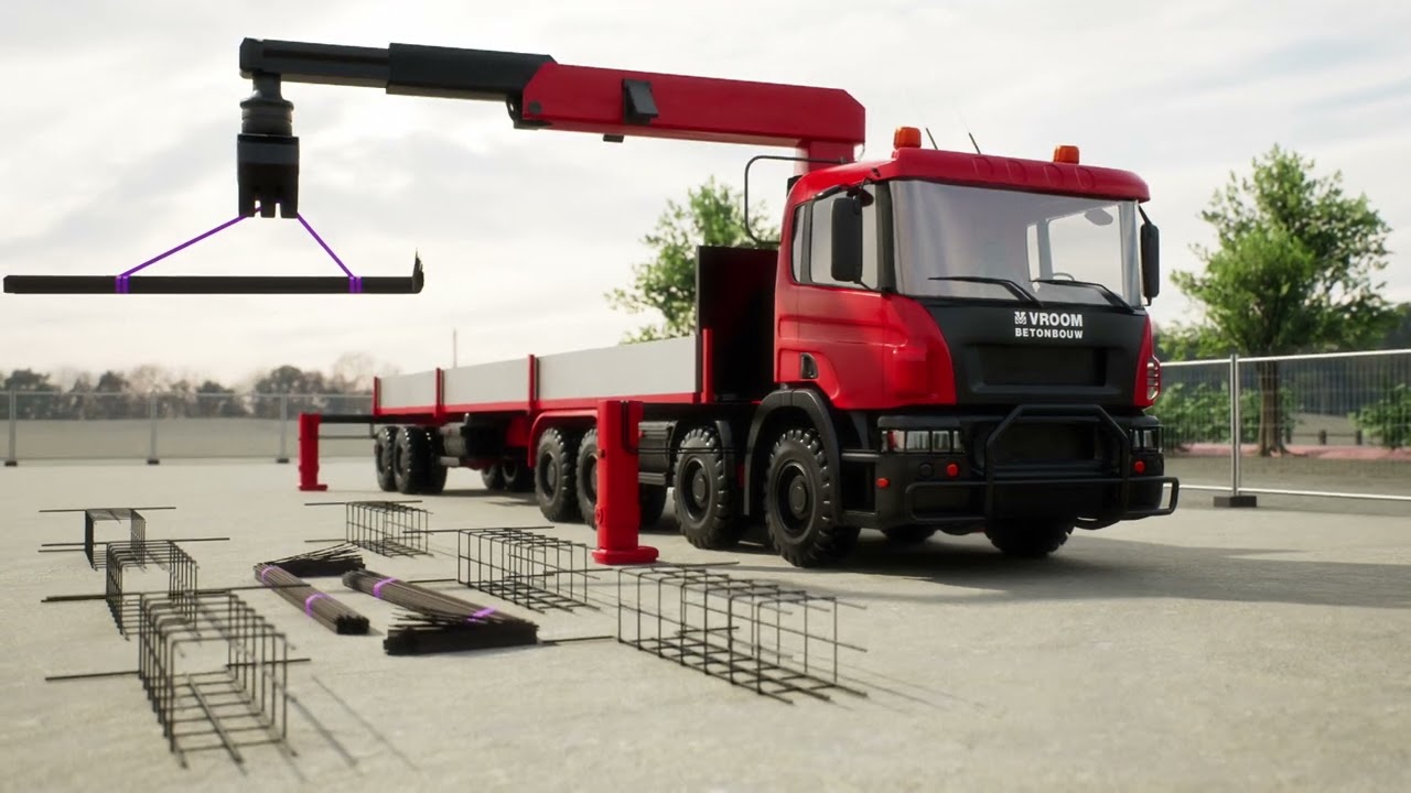 Cast-in-situ foundation product animation