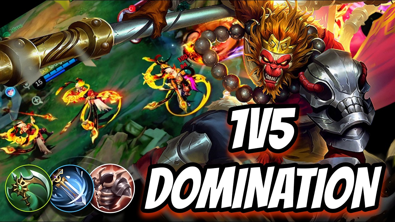 1v5 With Sun Clones 😈 - MLBB