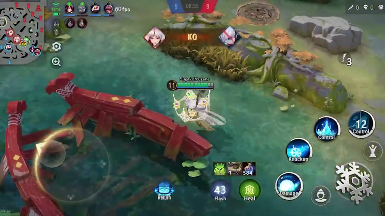 ဘယ်သူကိုမှ မကြောက်ပါ ရေခဲလိုက်မှာလို့ Yuki Onna Chess Skin Gameplay Mid Laner 