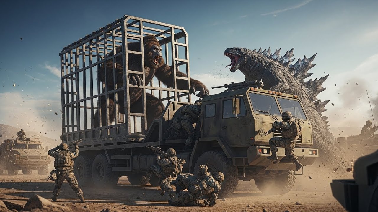 King Kong and Godzilla vs. Special Forces: A Major Clash On Land And Sea