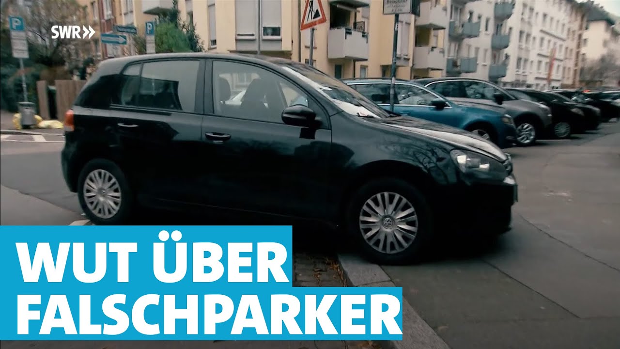 Immer mehr private Sherrifs zeigen Falschparker an | SWR | Landesschau Rheinland-Pfalz