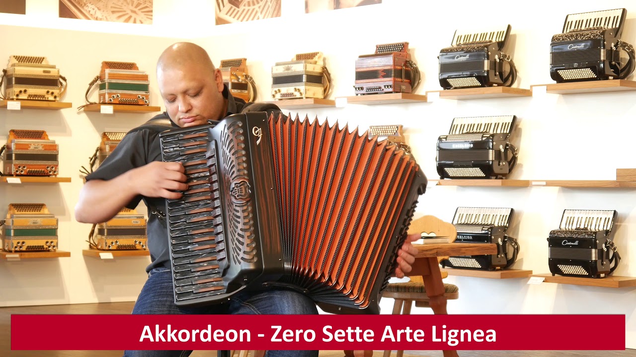 Akkordeon - Zero Sette Arte Lignea - makassar ebony - Rumberger | Un Gamin De Paris