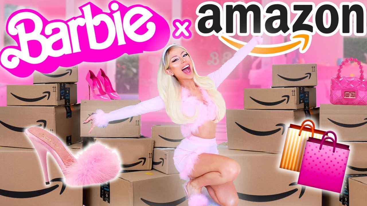 HUGE ALL PINK  AMAZON HAUL! *because Barbie, duh*