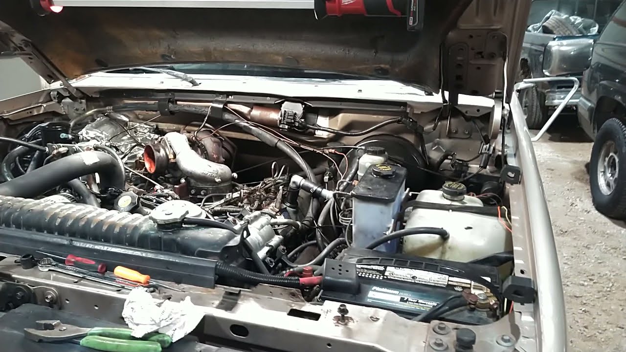 7.3l idi air in fuel system