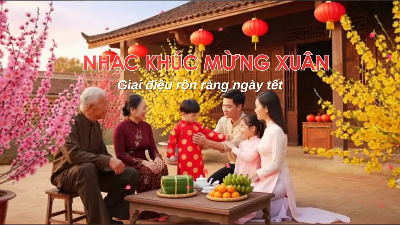 NHẠC KHÚC MỪNG XUÂN | Giai Điệu Rộn Ràng Đón Năm Mới An Vui #coiyenbinh #NhacMungXuan #XuanAnVui