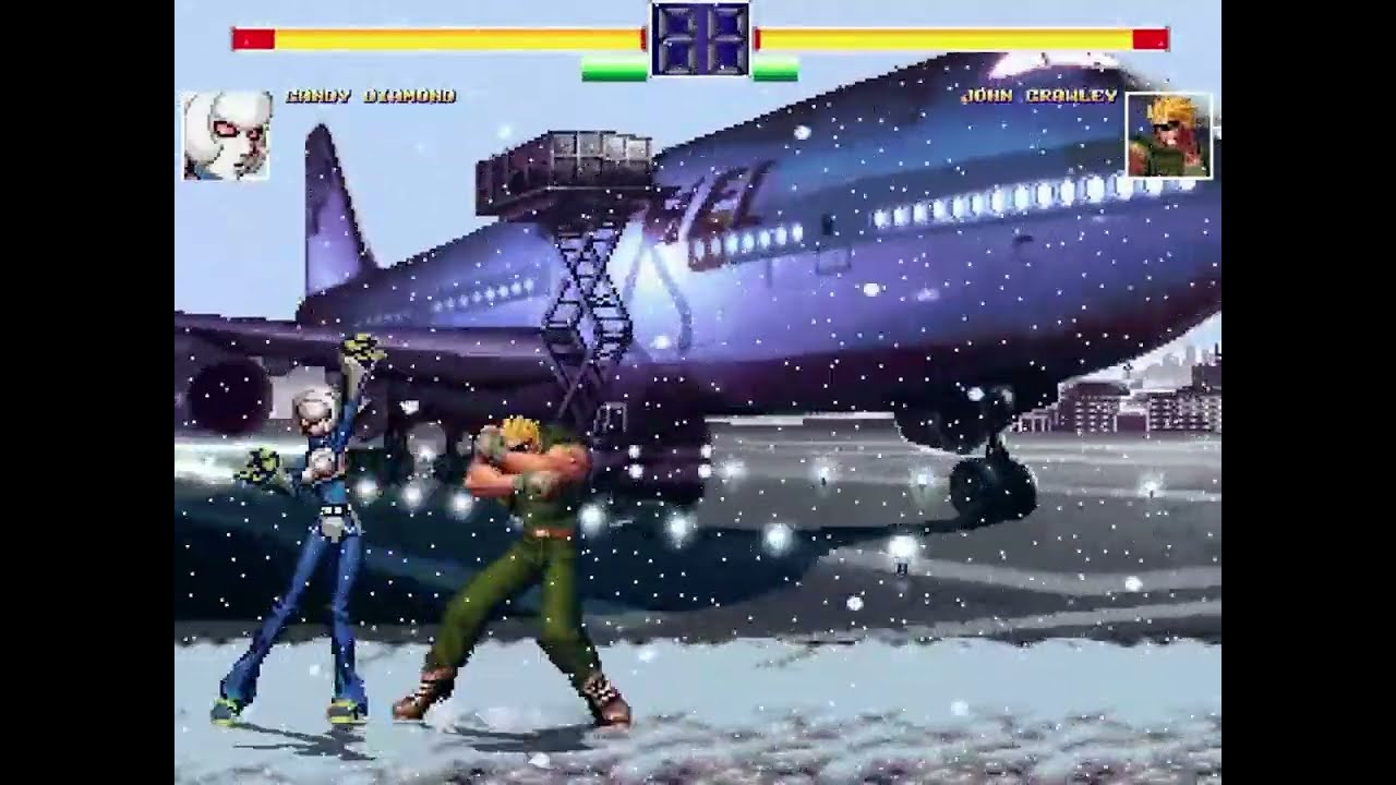 MUGEN キャンディダイヤモンド vs. ジョン・クローリー アラスカ空港 Candy Diamond vs. John Crawley Alaska Airport