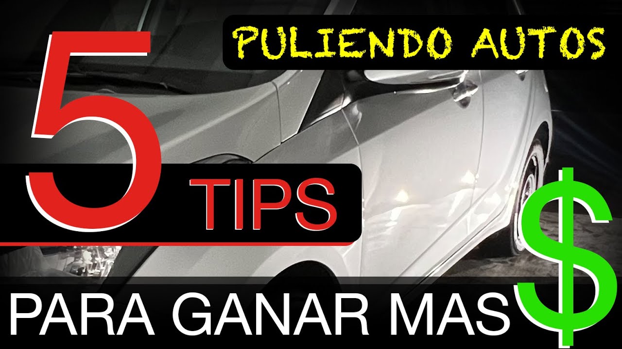 5 TIPS PARA PULIR MAS RAPIDO y ser mas PRODUCTIVO en el Detailing - Amarante Detailing - 2023