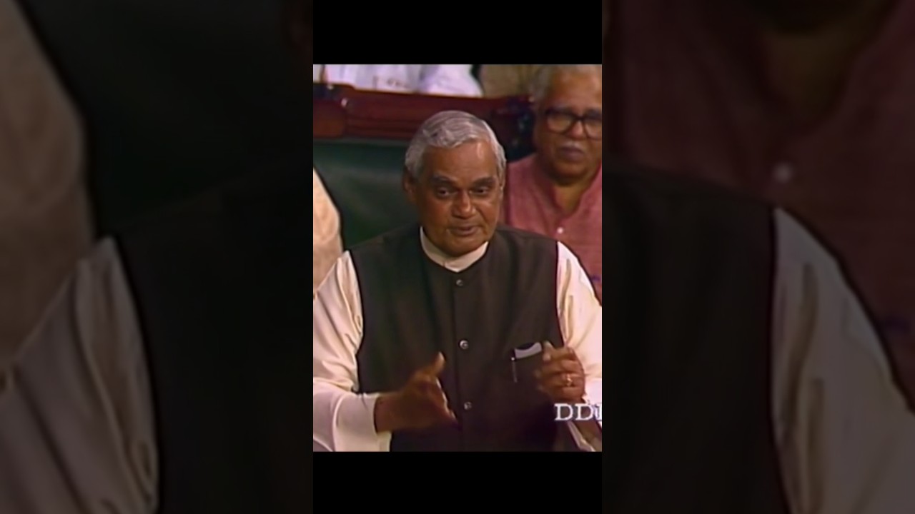 Atal Bihari Vajpayee Ji speak about on congress party.....!!!!