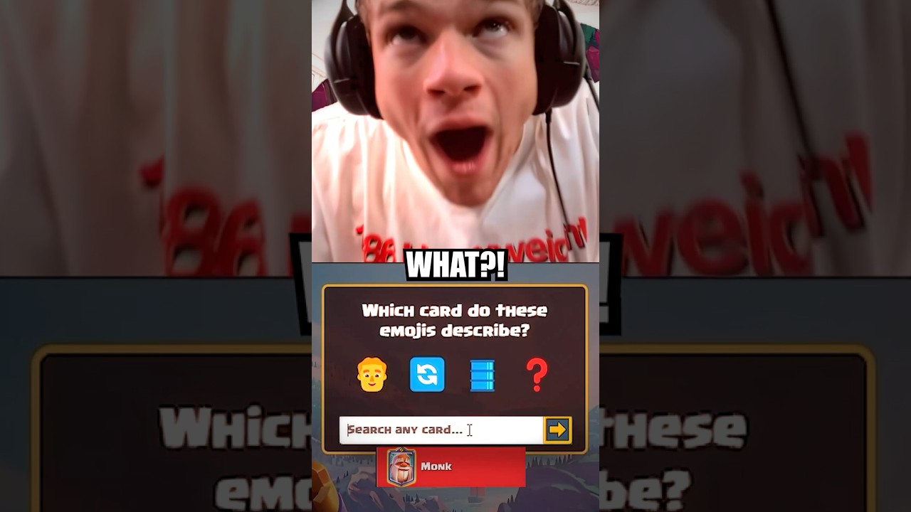 Jynxzi пытается угадать самый сложный тест на эмодзи Clash Royale! 💀