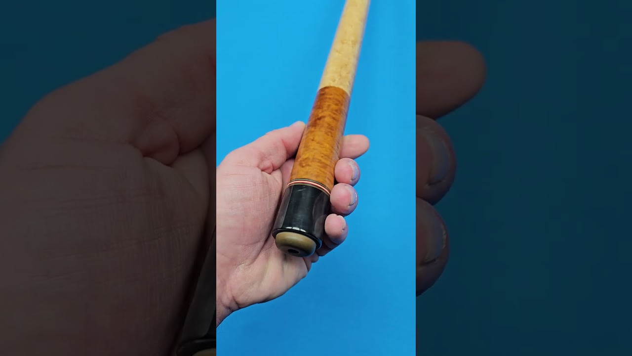 🌺🔥🌺 EXCEPTIONAL & RARE HAWAIIAN CURLY KOA JOEY BAUTISTA CUSTOM CUE! 🌺🔥🌺 @ CROSSROADCUES.COM 🌺🔥🌺