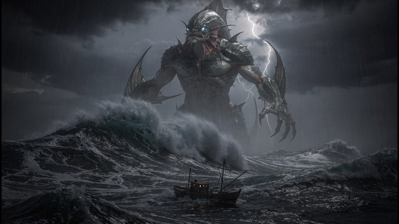 The Ocean is Coming: A Tale of Madness | H.P. Lovecraft AI Cinematic