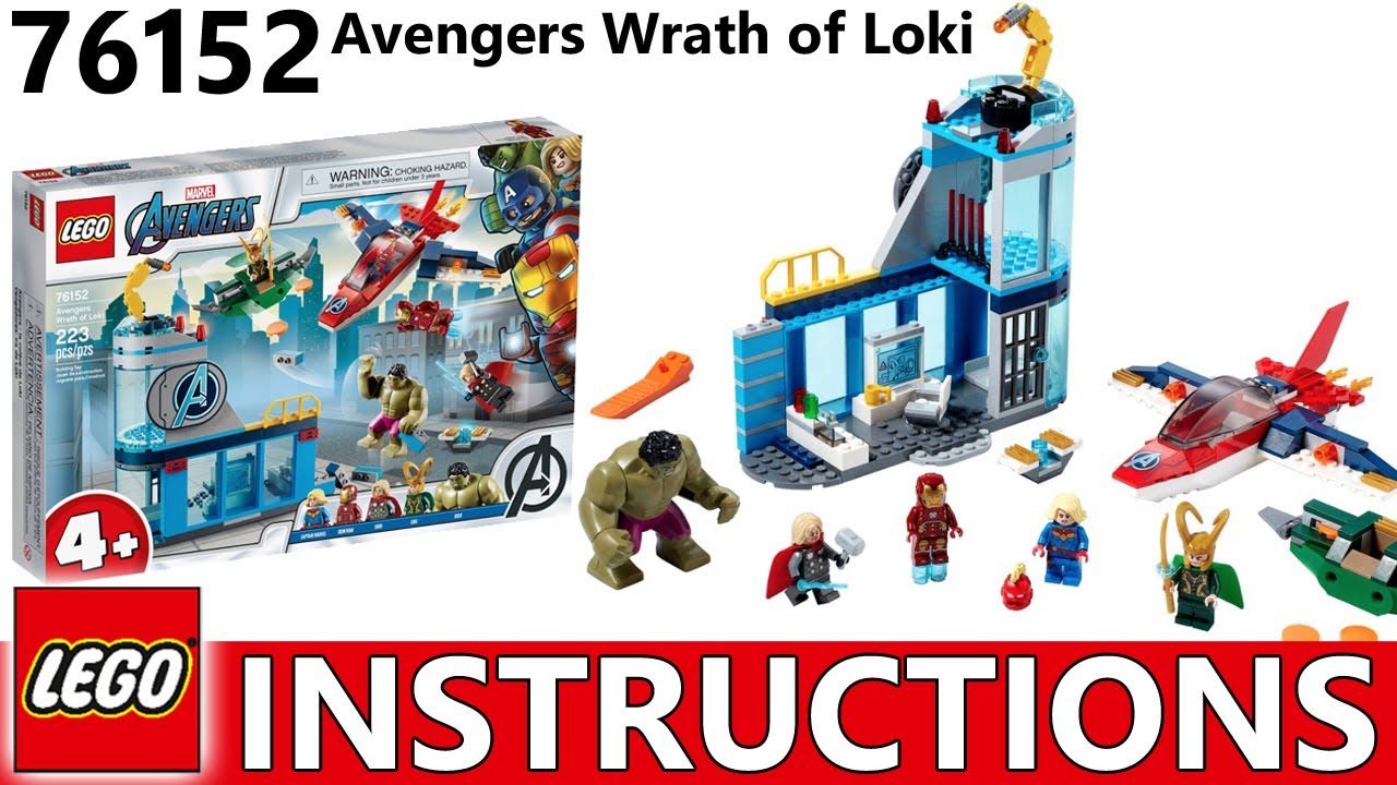 How to Build LEGO 76152 Avengers Wrath of Loki 2020 | LEGO DUPLO Instructions