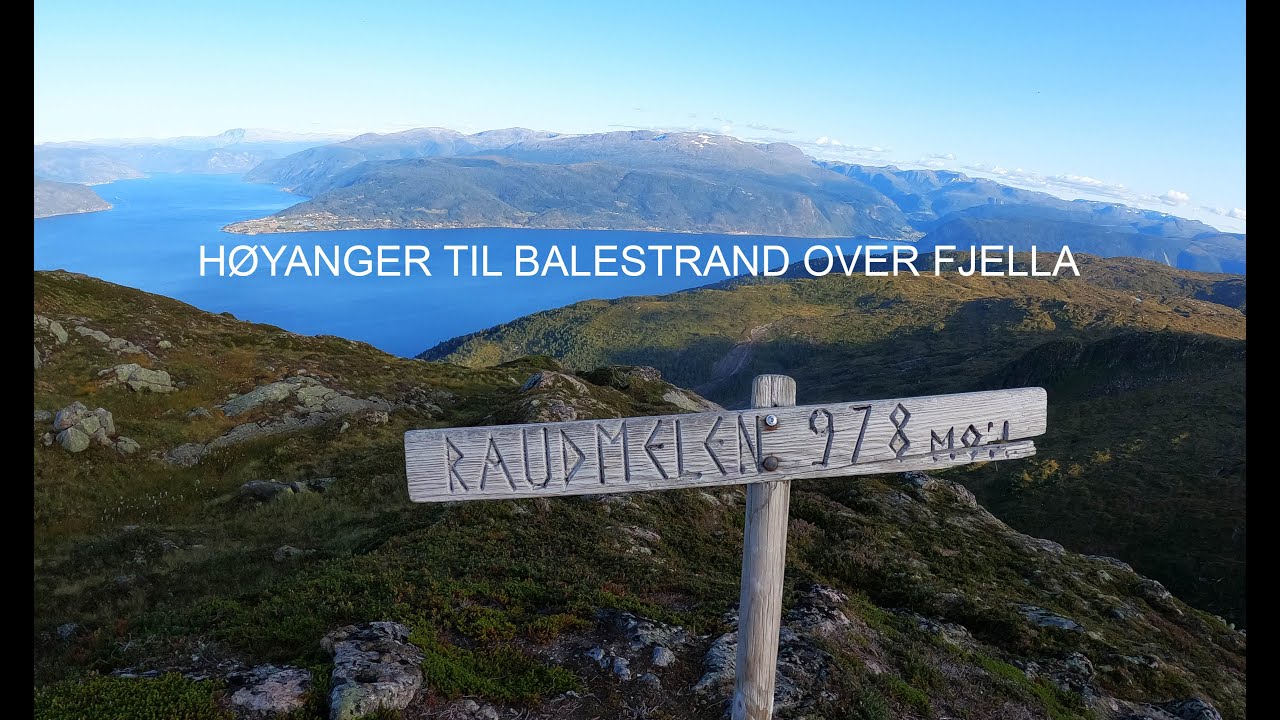 Tur til Balestrand over fjella