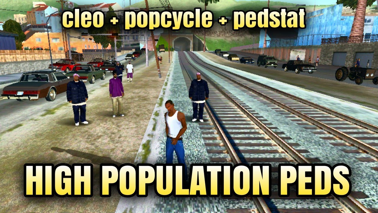 AMPUH❗Cara Atasi Penduduk Sepi Agar Ramai | Cleo Gta Sa Lite Android