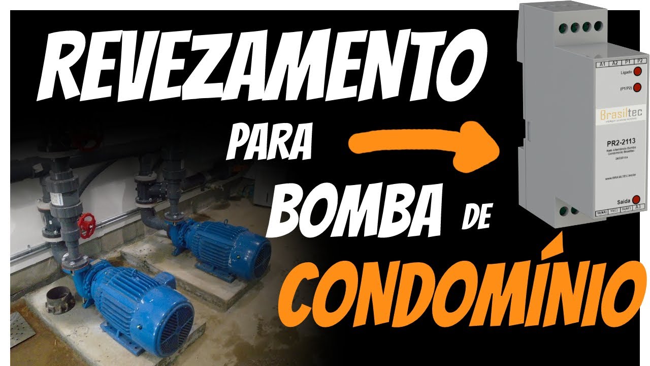 Relé de ALTERNÂNCIA para BOMBA DE CONDOMÍNIO deixa o painel de REVEZAMENTO mais simples