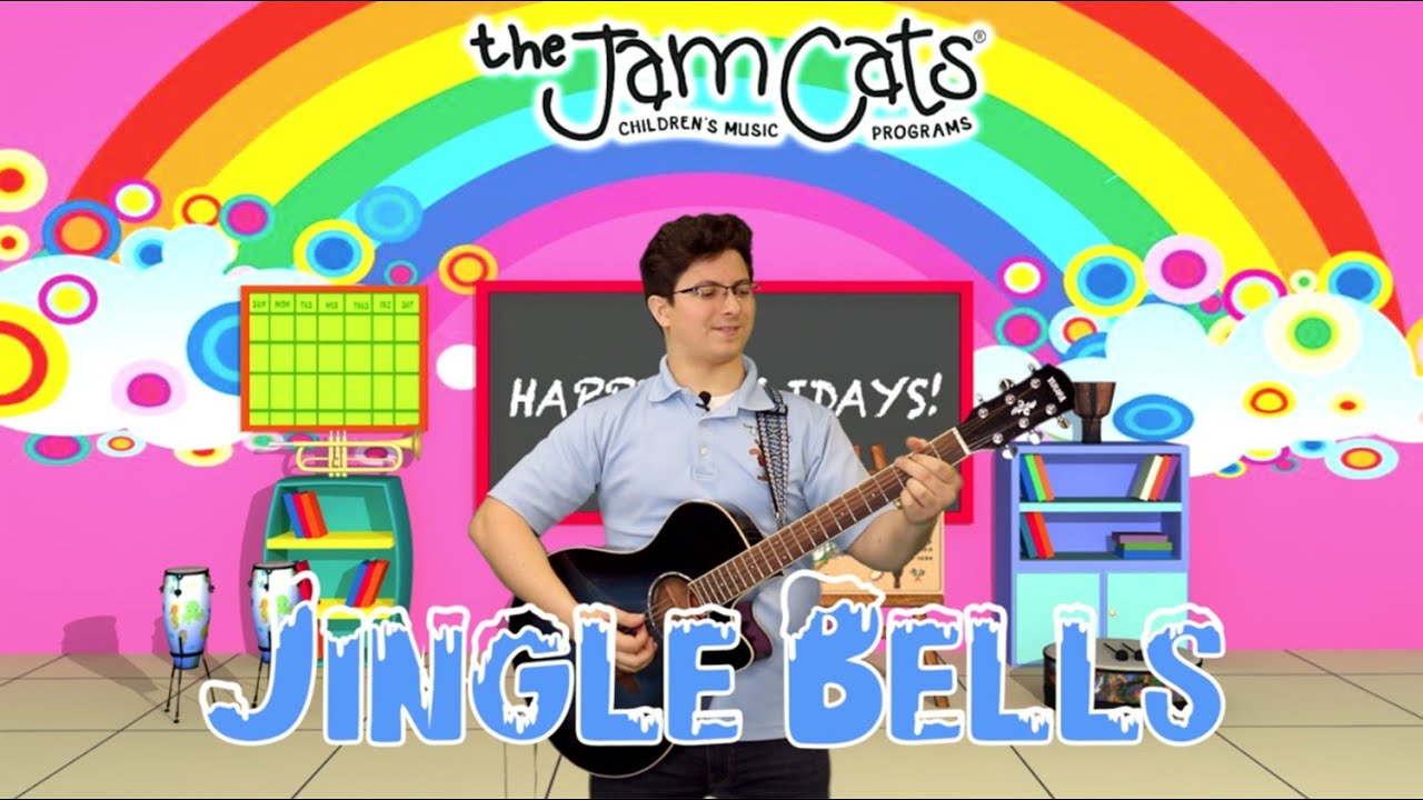 Jingle Bells - Kids Holiday Song |  Brain Break | Kindergarten Learning | Preschool Learning