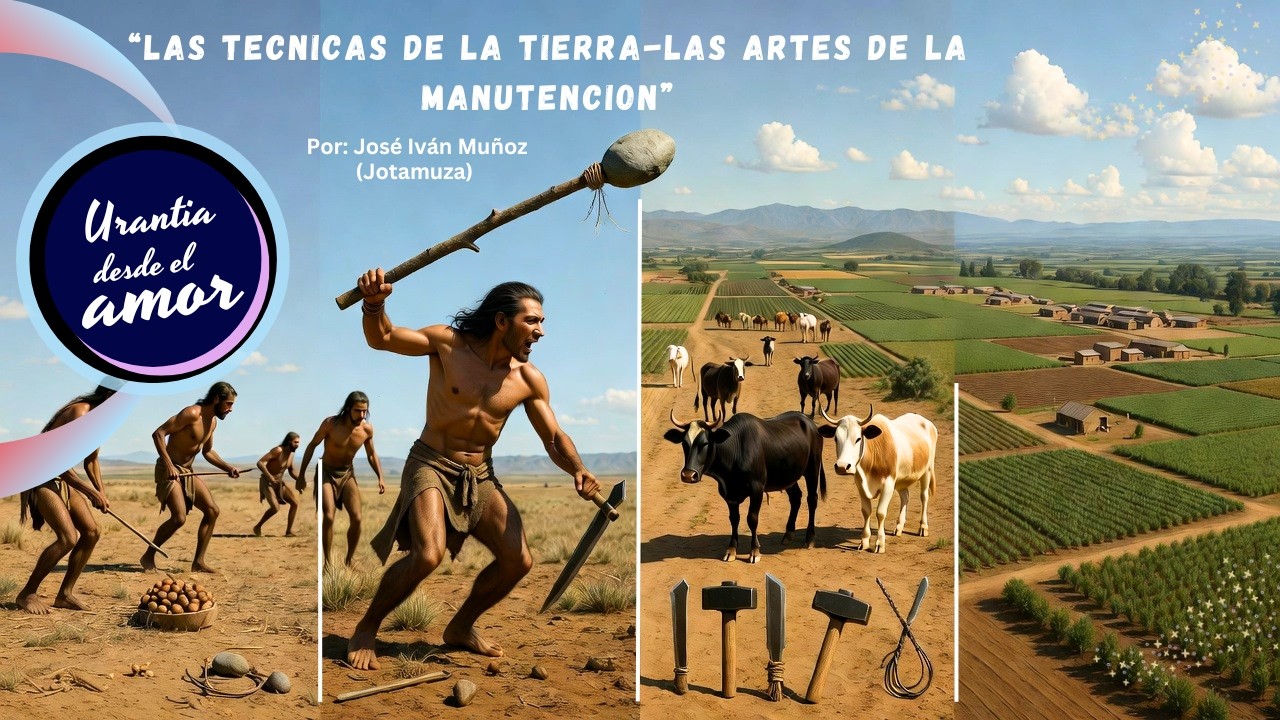 Las Técnicas de la Tierra - Las Artes de la Manutencion | Urantia desde el Amor.