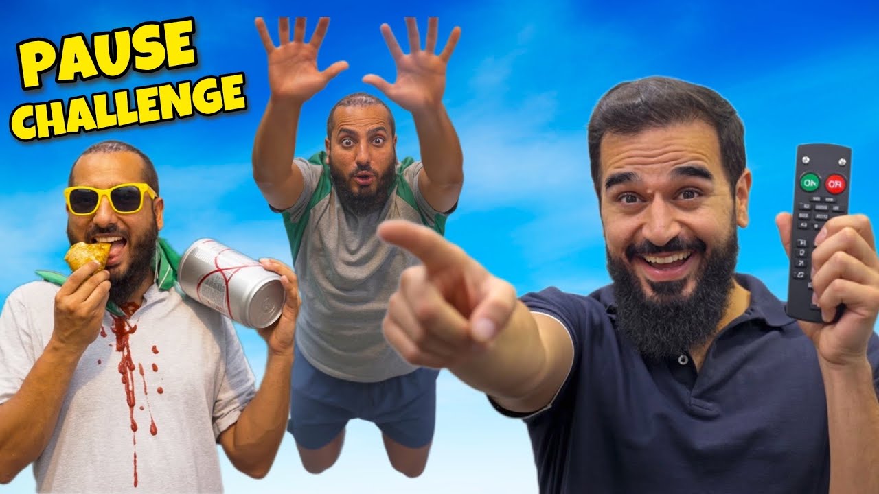 24 hours Pause Challenge with friends 😂