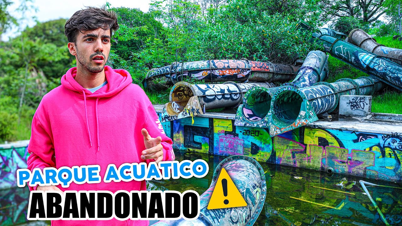 EXPLORE UN PARQUE ACUATICO ABANDONADO (llego la policia)