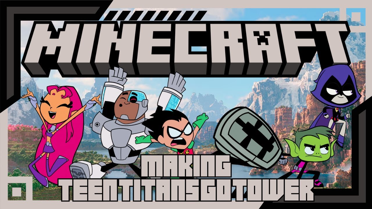 How To Make Teen Titans Go Tower | Minecraft Building Tutorial