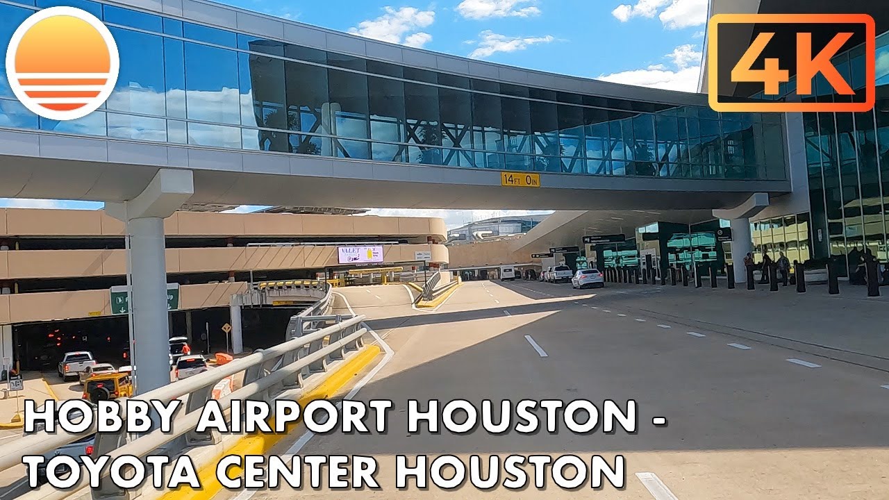 Hobby Airport to Toyota Center in Houston, Texas! Drive with me!