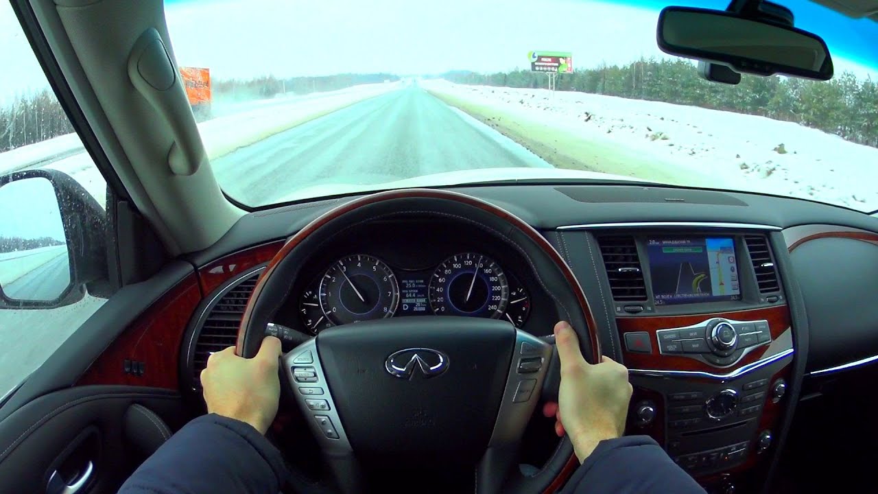 2016 Infiniti QX80 POV Test Drive