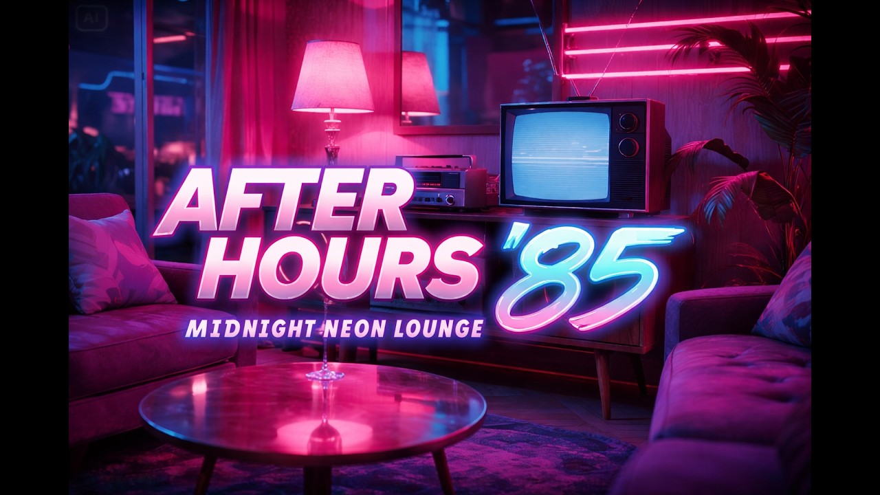 After Hours ’85 | Midnight Neon Lounge – 80s Synthwave - Vaporwave - LOVEWAVE STATION 1988