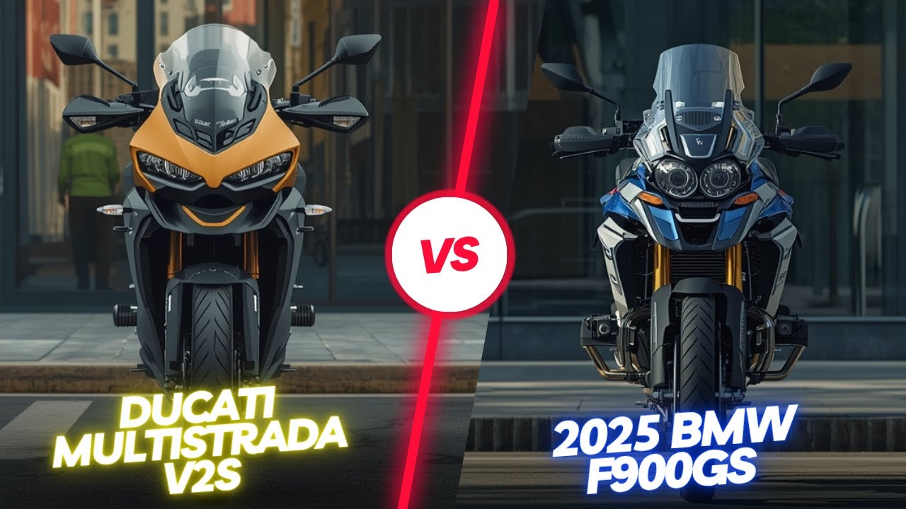 Ducati Multistrada V2S 2025 против BMW F900GS | Решающее противостояние средневесовых мотоциклов ...