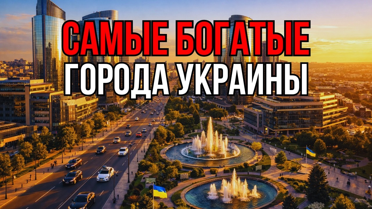 10 самых богатых городов Украины | №1 не Киев!